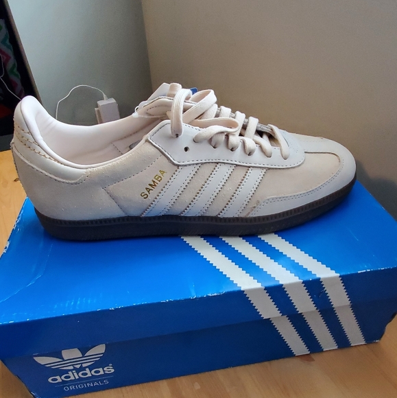 adidas Other - Brand new Adidas Originals Samba FB suede leather shoes,Men 8.5